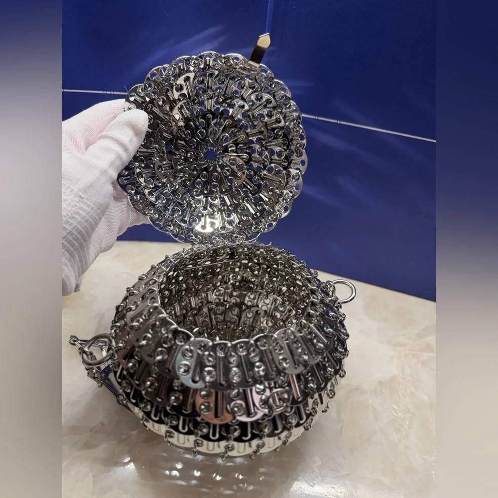 Paco Rabanne 1969 Ball Disc Shoulder Bag - Picture 3 of 16